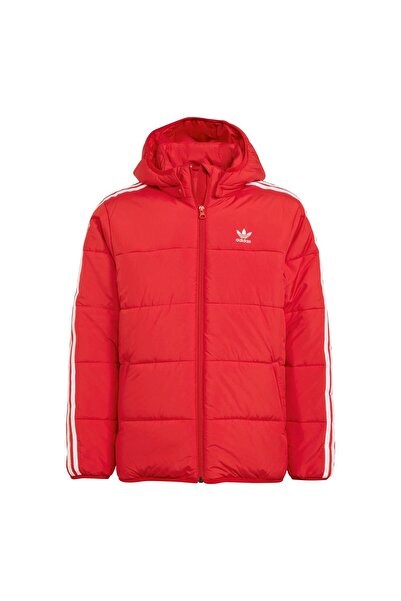 adidas PADDED Çocuk Kırmızı Ceket JW1108