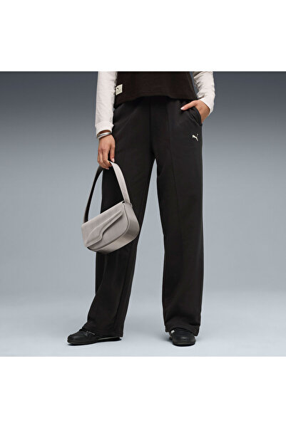 Puma CLASS High-Waist Kadın Siyah Eşofman Altı 68812901