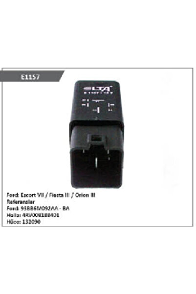 Elta Unıversal Kizdirma Rolesi-12v Ford Escort/mondeo/fiesta 93bb6m092ba - Elta-E1157
