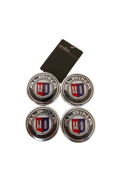 BMW Set de 4 capace de jante din aliaj Alpina, exterior: 68 mm, interior: 65 ...