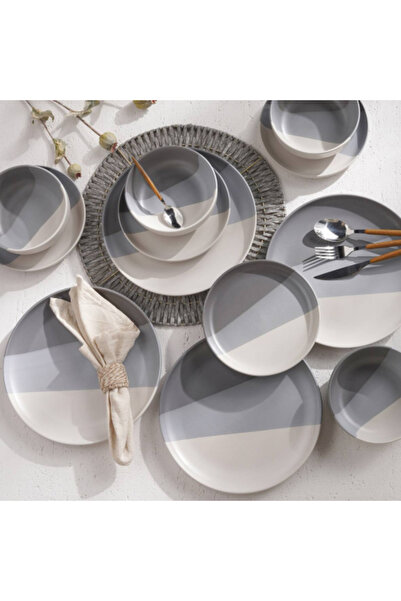 TOHFAT Stoneware Porcelain Dinner Set (12 pieces)