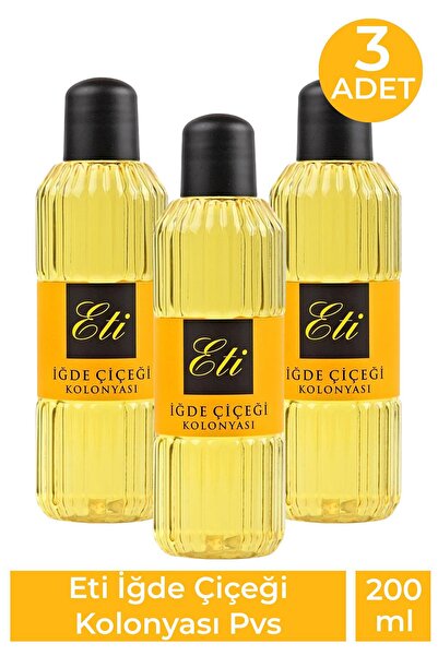 Eti İğde Çiçeği Kolonyası Pvc 200 ml 3 Adet