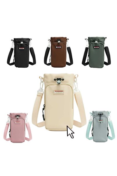 Samar Multi-use crossbody bag for mugs, cups, and cell phones | Up to 18 oz. capacity with adjustable strap, 6 trendy colors