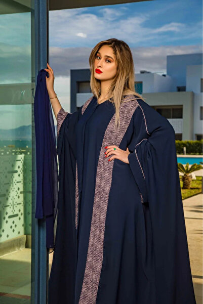EMOND عباية قصة البشت الواسعة كريب