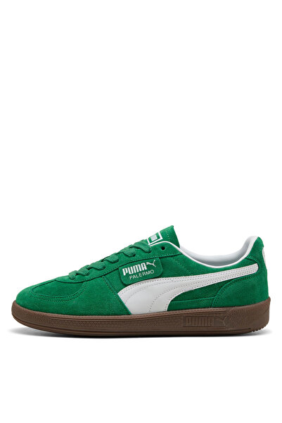 Puma 39646363 Palermo wArchive Green-PUM Yeşil - Beyaz Kadın Lifestyle Ayakkabı