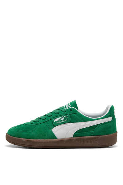 Puma 39646363 Palermo Archive Green-PUMA Yeşil - Beyaz Erkek Lifestyle Ayakkabı
