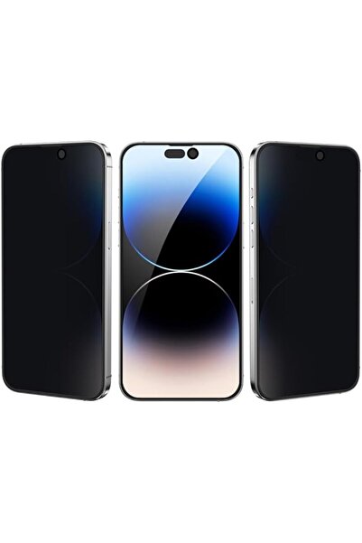 Green Lion واقي شاشة سيليكون ثلاثي الأبعاد للخصوصية لهاتف iPhone 15 Plus - أس...