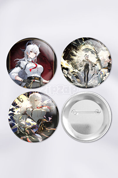 ZipZap مجموعة زينة حقيبة غاتشا من زاني ووثيرينج ويفز مع دبوس وشارة زر (3 قطع)