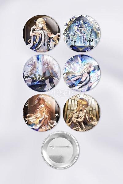 ZipZap مجموعة شارات زينة لحقيبة جاش كارتيثيا ووثيرينج ويفز مع دبابيس (6 قطع)