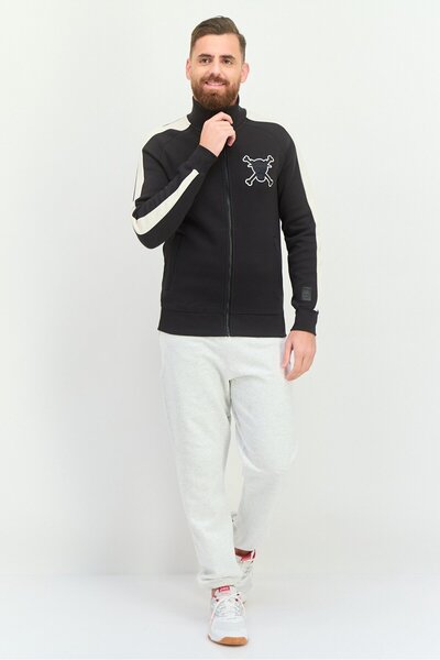 Puma x One Piece Men Sportswear Fit Long Sleeve Outdoor Jacket, Black