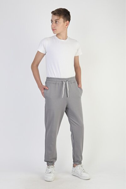 inebolu kids Boys' Casual and School Wear Combed Cotton Sweatpants with Pockets