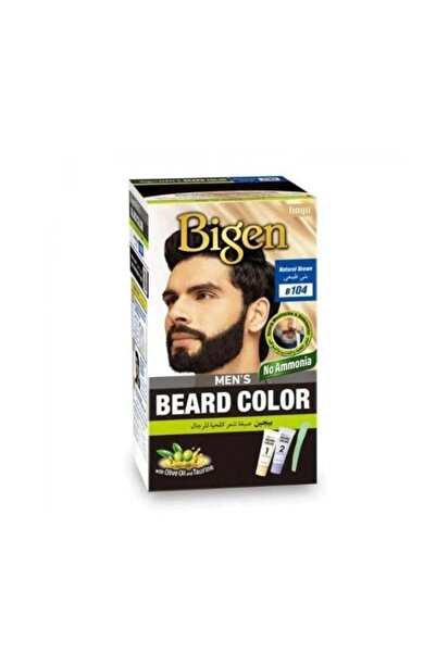 Superston صبغة شعر اللحية من بيجين للرجال - بني طبيعي - B104
