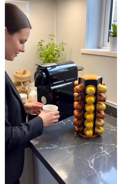 3DMOBIFY حامل منظم للكبسولات من نسبريسو، تصميم بسيط