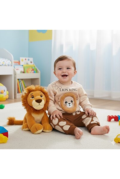 Bebiya Lion King Bebek Takımı-Bebek 2’li Takım-Bebek Alt Üst Takım