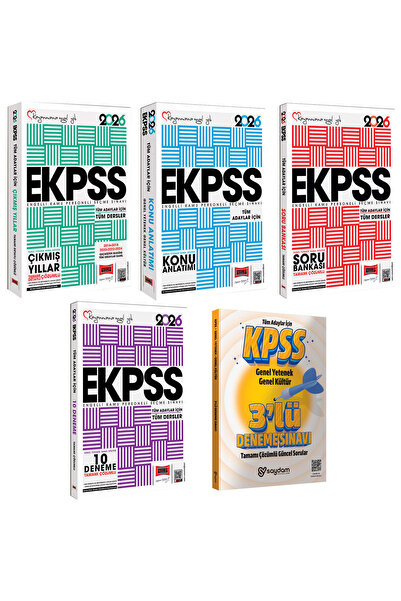 Yargı Yayınları 2026 E-KPSS GYGK Tüm Dersler Konu Anlatımı-Soru Bankası-10 De...