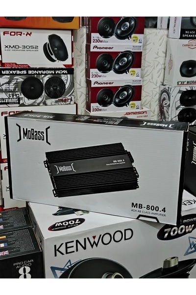 patili tasarım Mobass5 800.4 Amfi Bass Kontrollu 80.4 Rms
