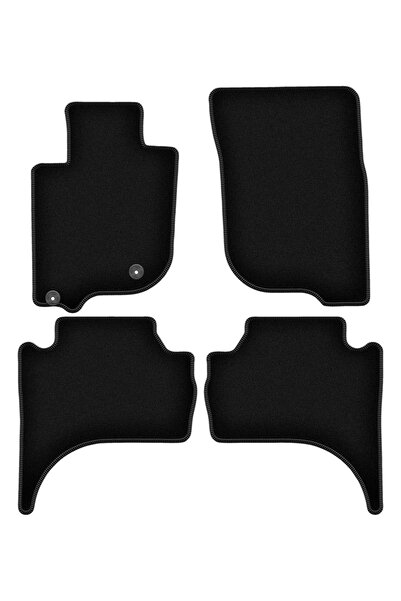 Other Dywaniki welurowe BASIC czarne face: pickup Mitsubishi L200 VI (2019-)