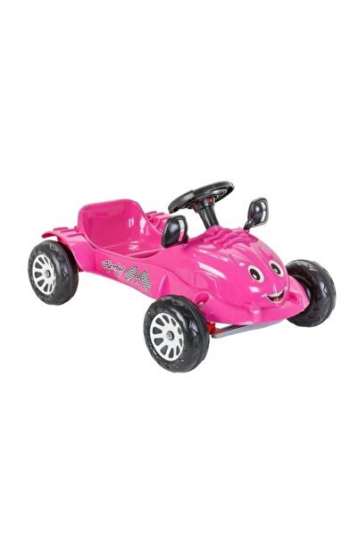 FABBA TOYS 07 302P Herby Pedallı Araba Metalik Pembe
