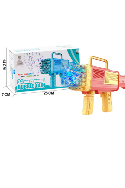 iTajir مسدس فقاعات ماء بازوكا ب36 فتحة 14سم