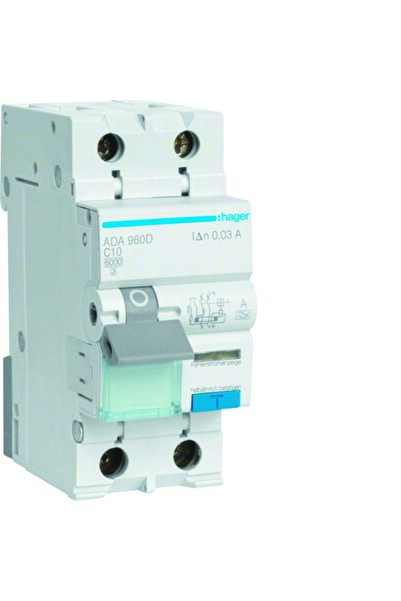 Other Residual current circuit breaker with overcurrent protection C6KA 10A 30mA 2-pole type A