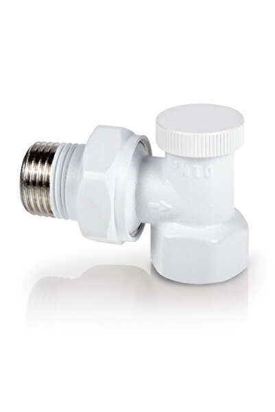 Other VECTOR 12-inch angle return radiator valve, type ZOK15, white