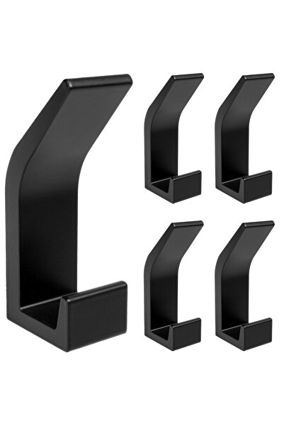 Other Set of 5 Omnos loft hangers for glue, black