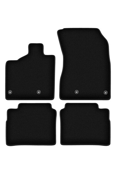 Other Dywaniki welurowe BASIC czarne face: Nissan X-trail IV T33 MHEV (2022-)