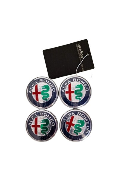 OEM Set de 4 capace jante aliaj Alfa Romeo 60mm/56mm + odorizant Lucason