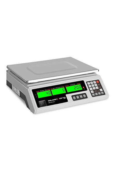 Other Cântar de verificare 339x233mm cu alimentare + baterie 40kg / 2g - alb