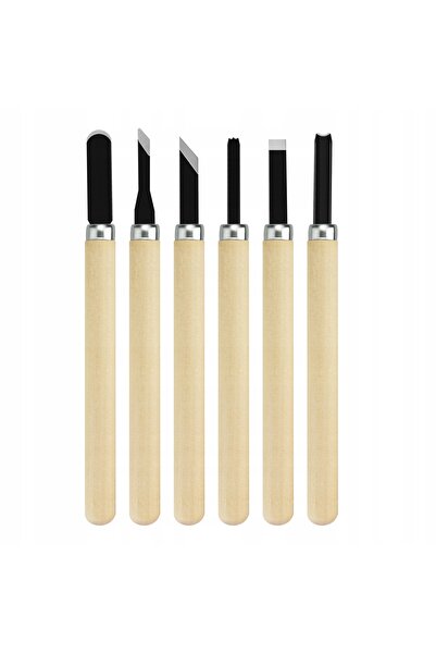 Other Zestaw dłut z drewnianą rękojeścią 6 szt.