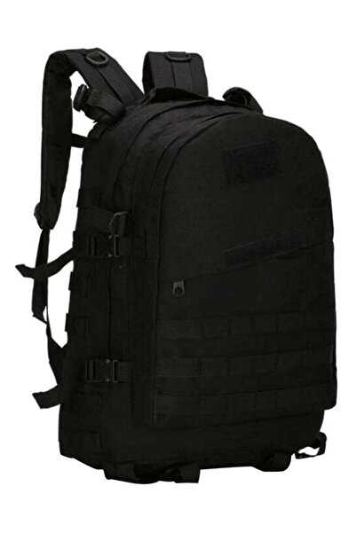 fun zone Generic PUBG Style Fashionable Backpack - Black
