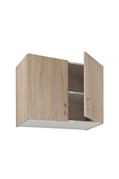 Other Single 80 x 60 Sonoma Oak Wall-Hung Kitchen Cabinet
