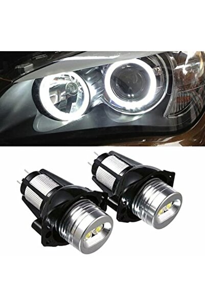 autocorect Set 2 faruri LED Angel Eyes pentru BMW Seria 3 e90/e91 NFL cu CAN bus