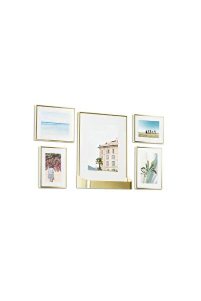 Other Matinee gold photo frames with container