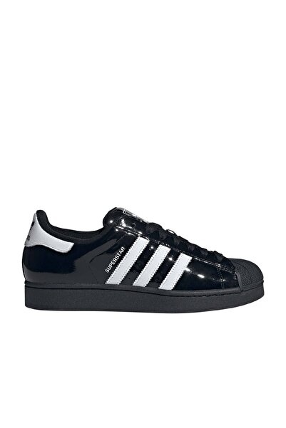 adidas Μαύρα αθλητικά παπούτσια Superstar II (JR7313)