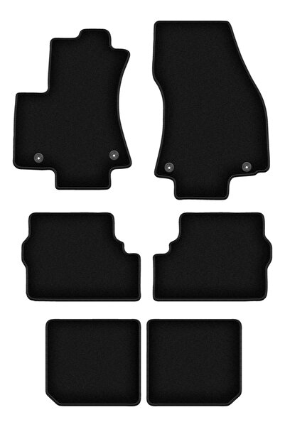 Other Dywaniki welurowe BASIC czarne do: OPel Zafira Un minivan 7osób (1999-2...