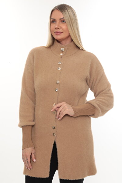 TRENDSE Bearded Soft Knitwear Cardigan Bearded Sweater