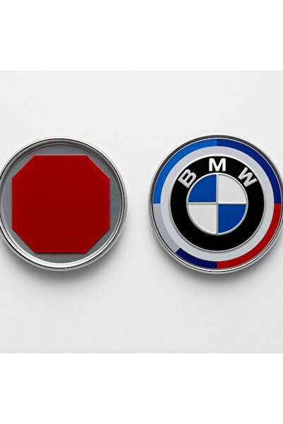BMW Emblemă volan aniversară 44 mm – Autoadezivă, Ediție specială Premium