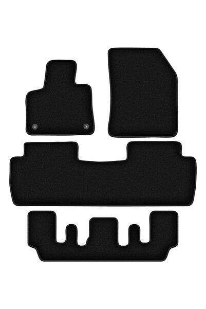 Other Dywaniki welurowe BASIC czarne do: Peugeot 5008 II crossover 7os (2017-...