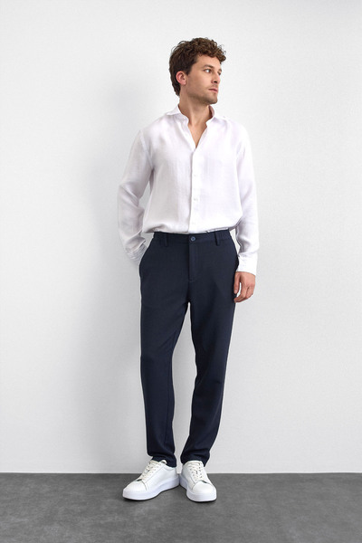 Back And Bond Navy Blue Jogger Pants