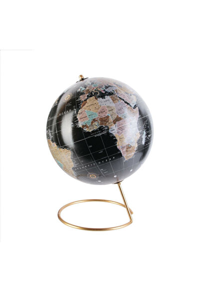 Other FIGURINĂ DECORATIVĂ GLOBUS neagră 29 cm