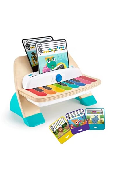 Magic Touch Pian interactiv pentru copii 1y+, Magic Touch, lemn, 3 partituri,...