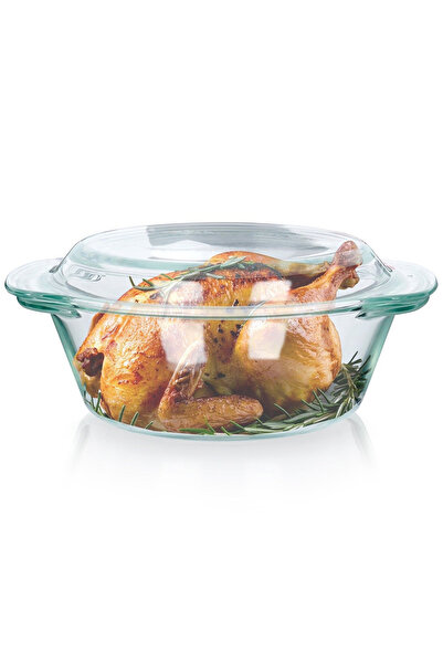 Other Naczynie żaroodporne z pokrywką szklane 1,4 l+430 ml