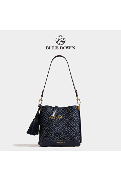 BLLE ROWN حقيبة دلو نسائية أنيقة وعصرية، حقيبة كتف كروس خفيفة وعملية للاستخدا...