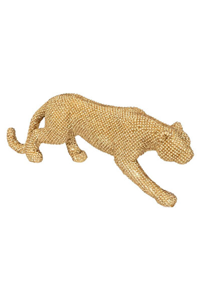 Other Figurină panteră, aurie, sculptură glamour cu paiete