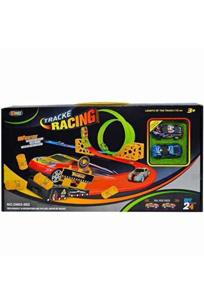 Nebunici 360° loop track and toy cars for children, 115 cm