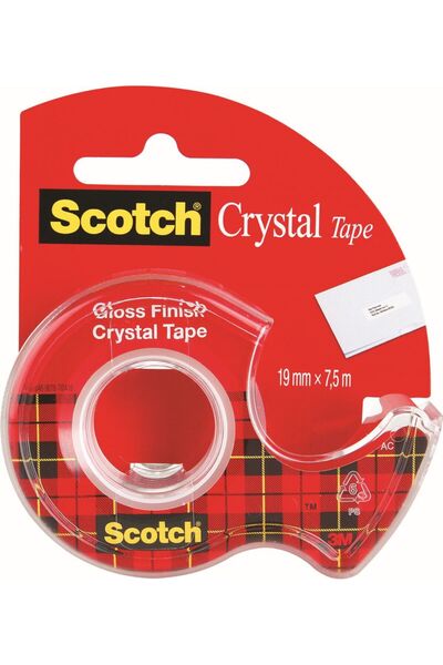 Other Taśma Klejąca Scotch Crystal Na Podajniku 19 mm/7,5 m 3M-UU005552839