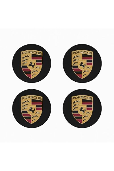 M.GÜLSOY Set de 4 capace centrale de roată Porsche – exterior 76 mm, montare ...