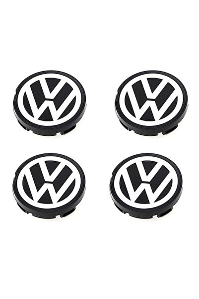 Rqiurpn Set 4 capace roti pentru gaura centrala, Rqiurpn, argintiu+negru, dia...