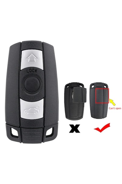 OEM Carcasă cheie auto telecomandă - 3 butoane - Compatibilă cu BMW Seria 1/3...